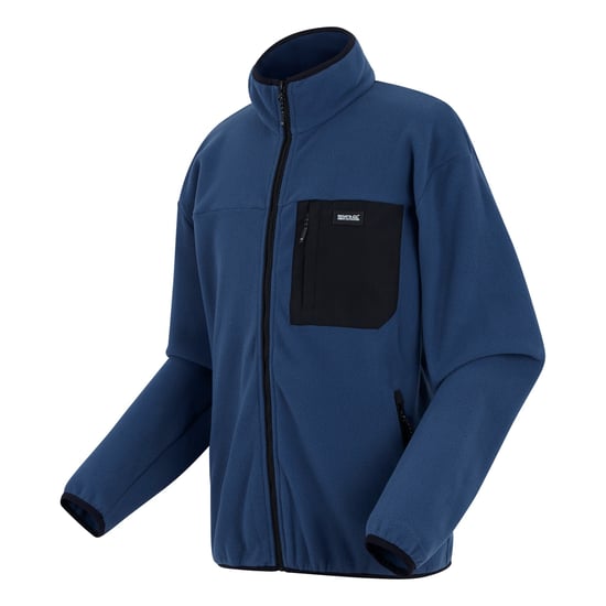 Regatta Heren Frankie Full Zip Fleecejack (Indigoblauw) - Image 3