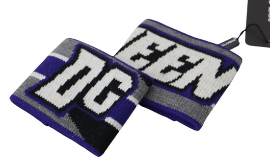 Dg Gebreide Polswarmers Multicolor Logo - Image 3