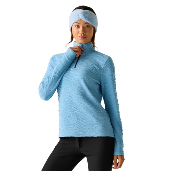 Dare 2B Dames/Dames Glamourize III Quilted Quarter Zip Midlayer (Gletsjermeer) - Image 5