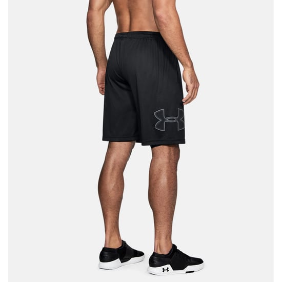 Under Armour Heren-Tech Shorts (Zwart/Licht Grafiet) - Image 4