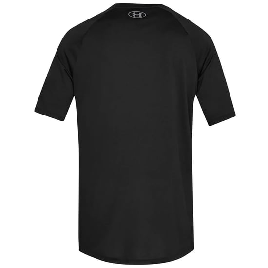 Under Armour Heren-Tech T-Shirt (Zwart/Licht Grafiet) - Image 2