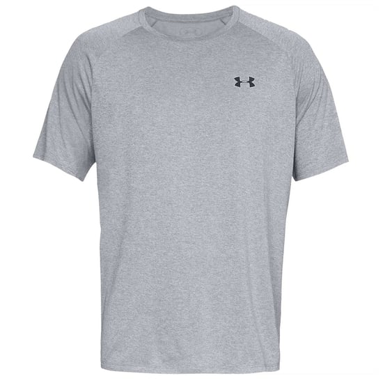 Under Armour Heren-Tech T-Shirt (Licht staal Heather/Zwart) - Image 1