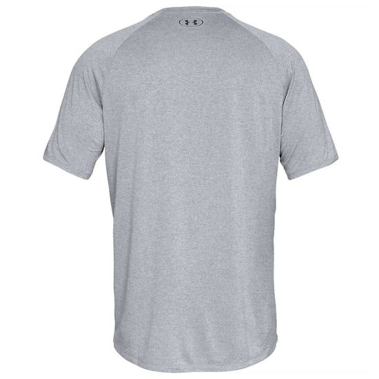 Under Armour Heren-Tech T-Shirt (Licht staal Heather/Zwart) - Image 2