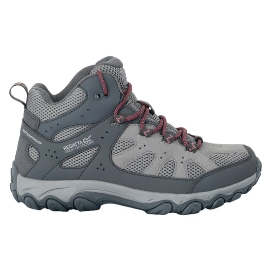 Regatta Dames/Dames Edgepoint IV Mid Cut Wandelschoenen (Donker staal/Dustroos) - Image 1