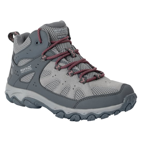Regatta Dames/Dames Edgepoint IV Mid Cut Wandelschoenen (Donker staal/Dustroos) - Image 4