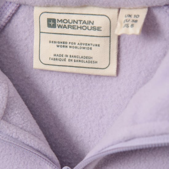 Mountain Warehouse Dames/Dames Raso Fleece Jas (Lila) - Image 5