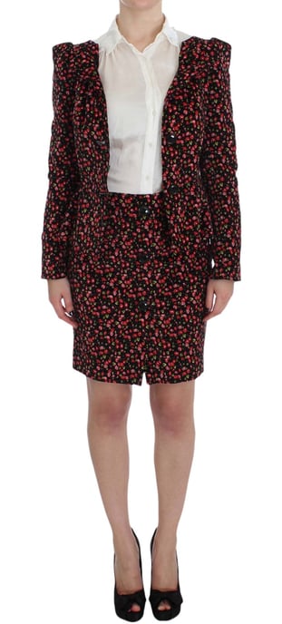 Bloemenprint Mini-jurk Met Kraag Lange Mouwen - Image 5