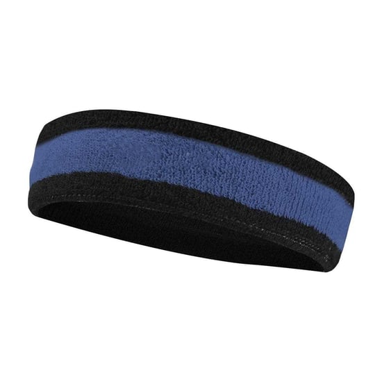 Nike Swoosh Stretch Hoofdband (Zwart/Blauw/Wit) - Image 2
