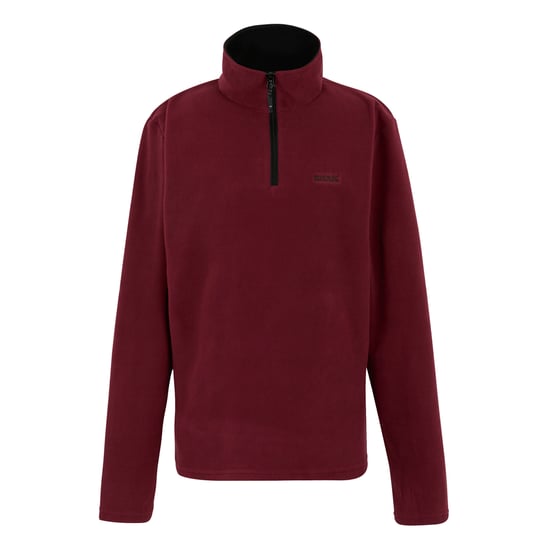 Regatta - Geweldig voor Buiten Heren Thompson Half Zip Fleece Sweater (Donker kastanjebruin) - Image 1