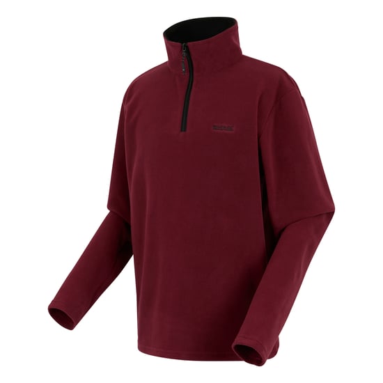 Regatta - Geweldig voor Buiten Heren Thompson Half Zip Fleece Sweater (Donker kastanjebruin) - Image 3