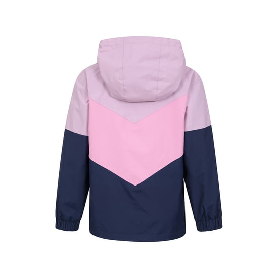 Mountain Warehouse Kinder/Kinder Lightning II 3 in 1 Waterdichte Jas (Donkerblauw/roze) - Image 2