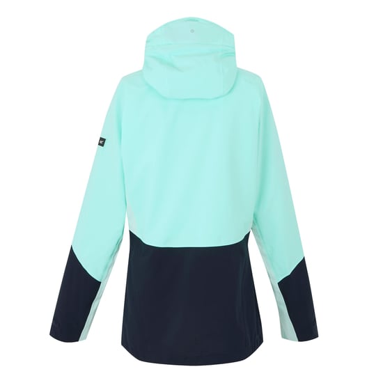 Regatta Dames/Dames Raddick III Waterdichte Jas (Aruba Blauw/Navy/Icy Morn) - Image 2