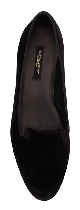 Fluwelen Ballerina Schoenen Zwart - Image 4