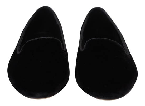 Fluwelen Ballerina Schoenen Zwart - Image 5