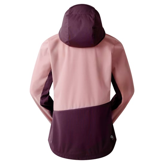 Dare 2B Dames/Dames Lexan Zachte Shell Jas (Lila's/Diepe pruim) - Image 2