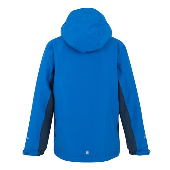 Regatta Hurdle geïsoleerde waterdichte jas voor kinderen (Snorkelblauw/Moonlight Denim) - Image 2