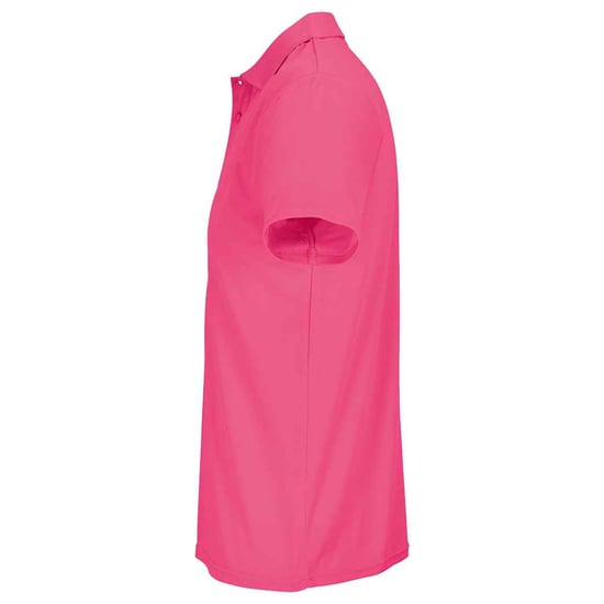 SOLS Unisex Pitcher gerecycled polyester poloshirt voor volwassenen (Lint Roze) - Image 3