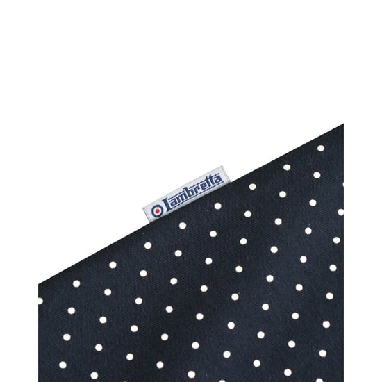 Lambretta Heren Polka Dot Big & Tall Polo Shirt (Marineblauw) - Image 4