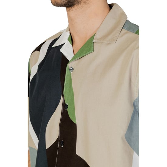 Abstracte Print Korte Mouwen Shirt - Image 3