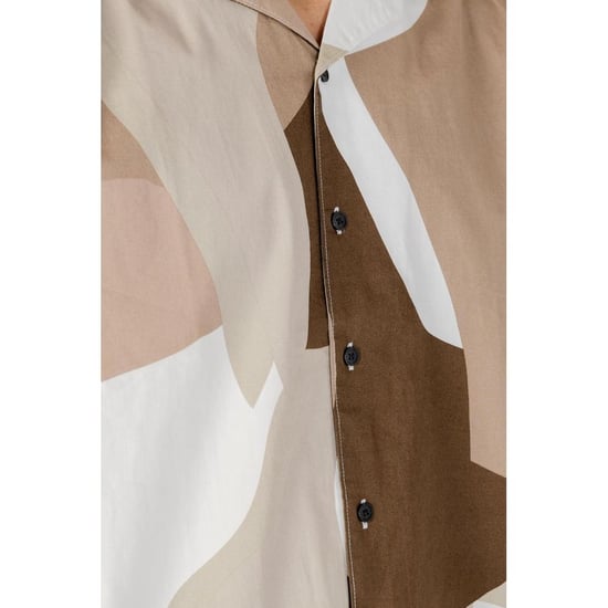 Abstracte Print Shirt Korte Mouwen - Image 3