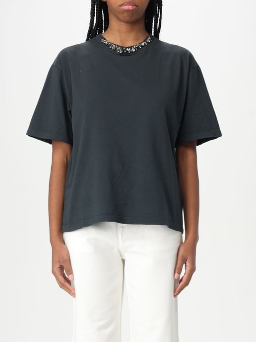 Crystalversierde Ontspannen T-shirt - Image 1