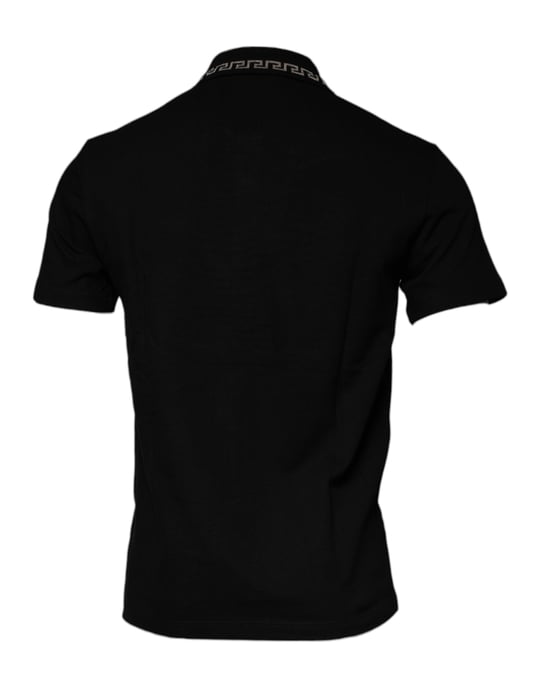 Zwarte Greca Poloshirt - Image 5