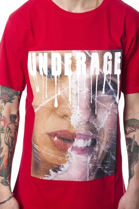 Ongeveer Onderwijs Graphic T-shirt Rood - Image 4