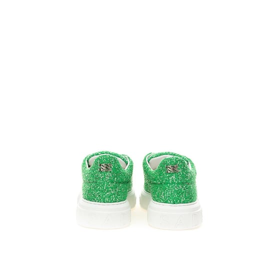 Casadei Kick Sneaker Groen Glitter - Image 3