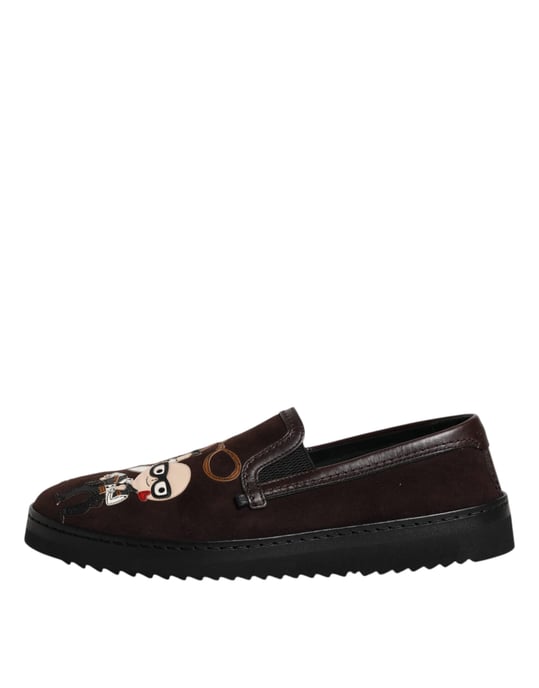 Portofino Slipon Sneakers Bruin Suède - Image 6