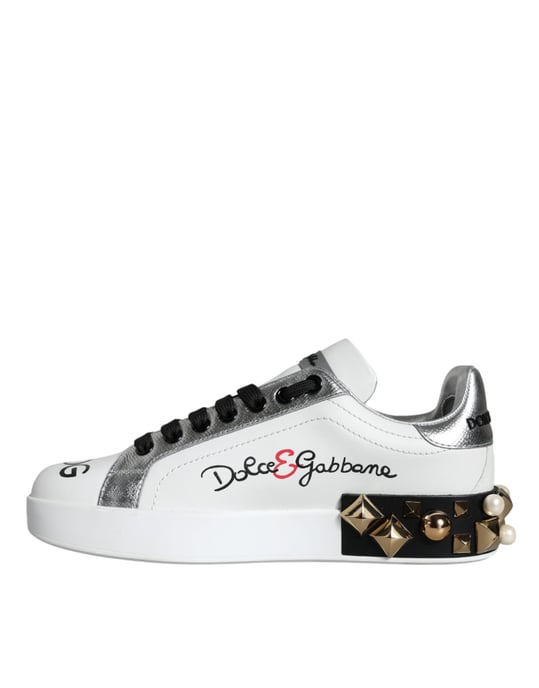 Bloemig Versierde Sneakers La11664 Model - Image 4