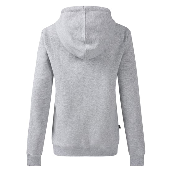 Umbro Dames/Dames Club Vrije Tijd Hoodie (Donkergrijs Marl/Wit) - Image 2