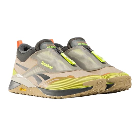 Reebok Volwassen uniseks Nano X4 Adventure Wintertrainers (Beige/Limoengroen/Zwart/Lichtgrijs) - Image 3