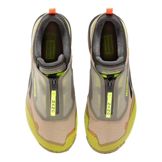 Reebok Volwassen uniseks Nano X4 Adventure Wintertrainers (Beige/Limoengroen/Zwart/Lichtgrijs) - Image 4