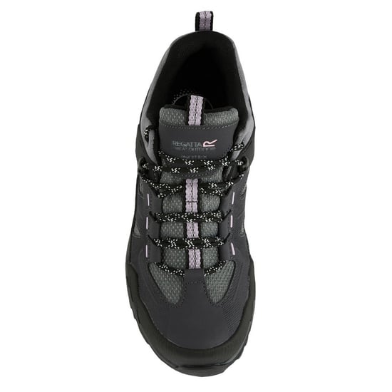 Regatta Dames/Dames Regen Laag Loopschoenen (Seal grijs/duister roze) - Image 4