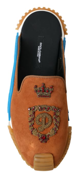 Portofino Versierde Suede Mules - Image 2