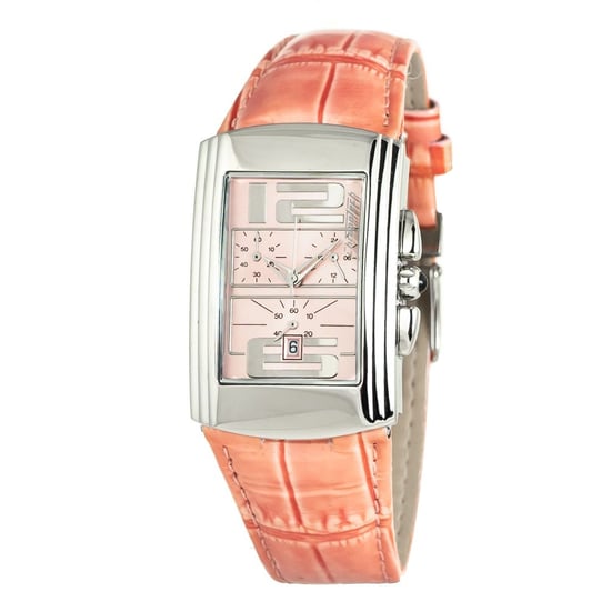 Rechthoekige Roze Wijzerplaat Horloge Ct7018b02ac - Image 1