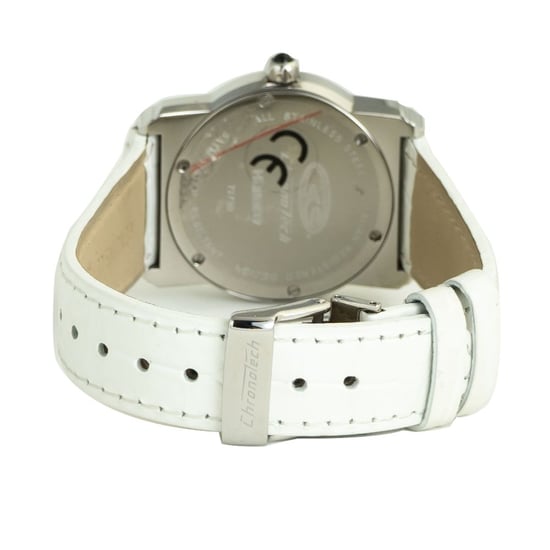 Chronotech Ct7279m06ac Witte Leren Horloge - Image 2