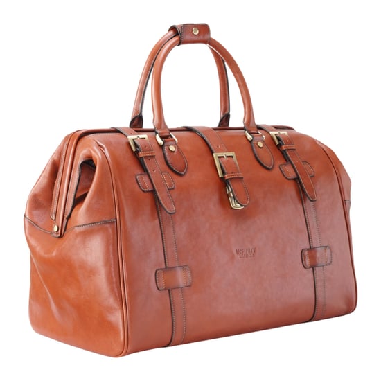 Echte leren bruine reistas met vintage stijl - Windsor - Image 3