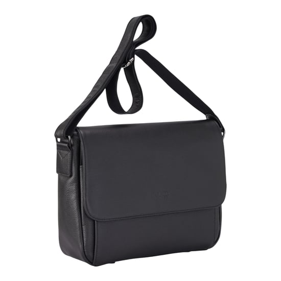 Echte leren zwarte laptoptas, reis- en werktas, schoudertas - Camden - Image 4