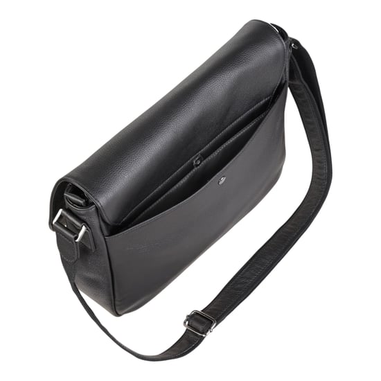 Echte leren zwarte laptoptas, reis- en werktas, schoudertas - Camden - Image 5
