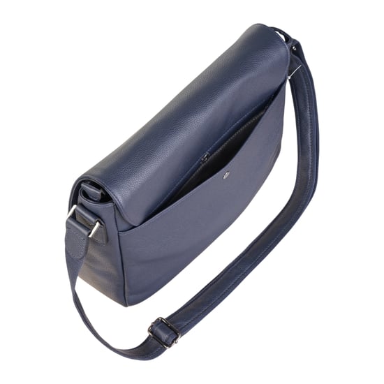 Echte leren marineblauwe laptoptas, reistas, messengertas - Camden - Image 5