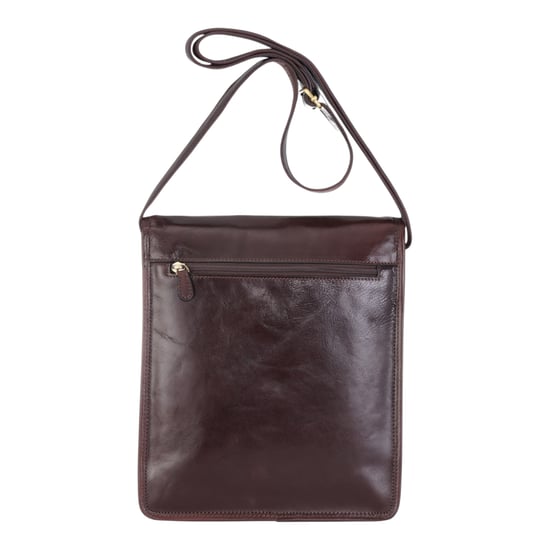 Vintage leren bruine messenger schoudertas crossbody reistas - Ranger - Image 4
