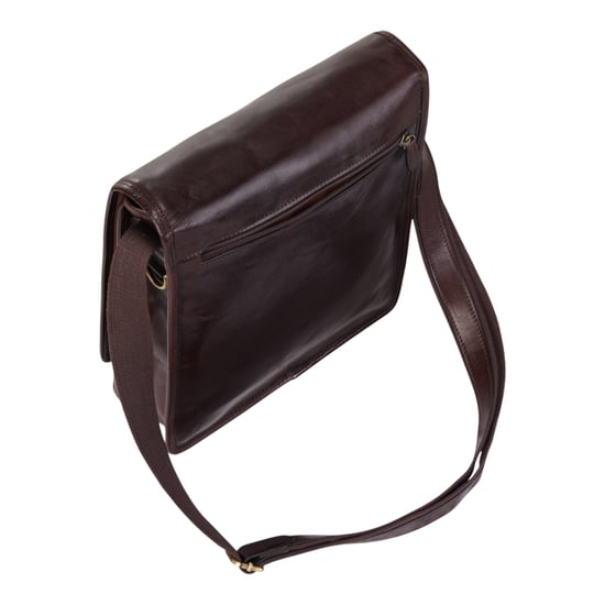 Vintage leren bruine messenger schoudertas crossbody reistas - Ranger - Image 5