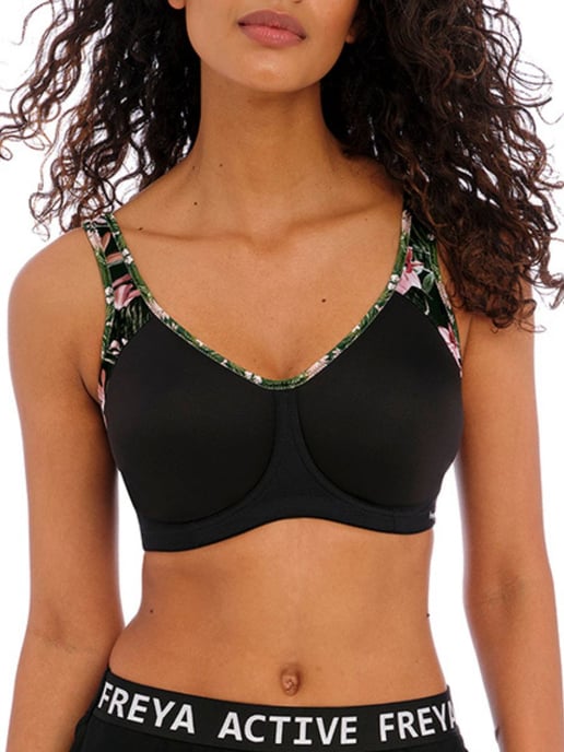 Active Sonic Moulded J-Hook Sports Bra - Image 1