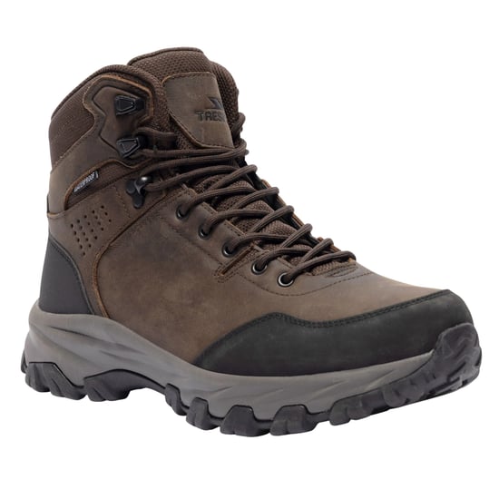 Trespass Heren Stride Leder Wandelschoenen (Donkerbruin) - Image 4