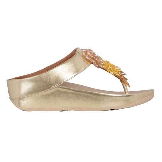 Fit Flop Dames/Dames Rumba Ombre teensandalen (Gouden) - Image 1