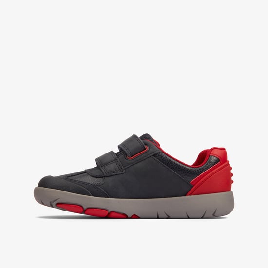 Rex Play K Marine/Rood Lea Schoenen - Image 2