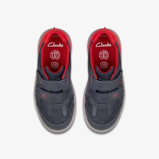 Rex Play K Marine/Rood Lea Schoenen - Image 6