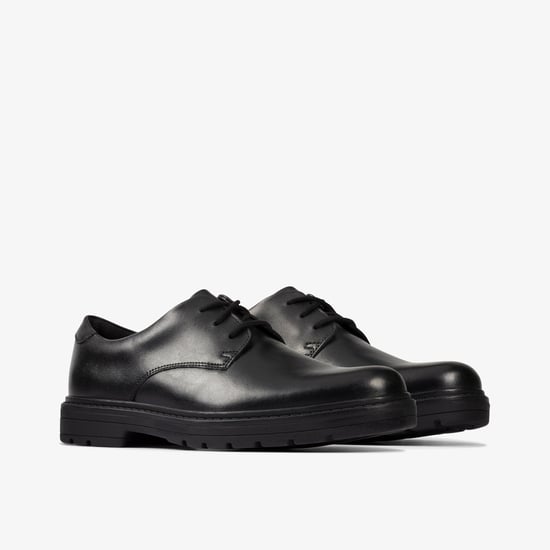 LoxhamDerby Y Zwarte Leren Schoenen - Image 4