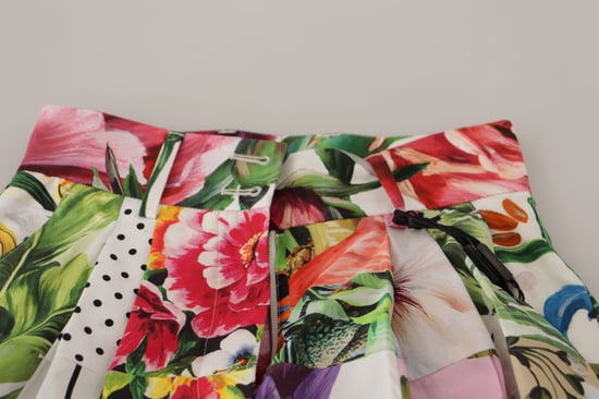 Bloemenpatchwork Shorts Relaxed Fit - Image 4